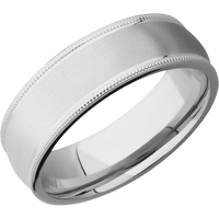 Palladium Silver + Bead Finish