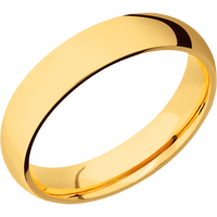 22K Yellow Gold + Polish Finish