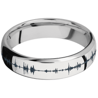 14K White Gold + Polish , Polish Finish