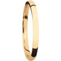 14K Yellow Gold + Polish Finish
