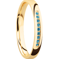 10K Yellow Gold + Polish Finish