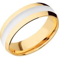 14K Yellow Gold + Polish Finish