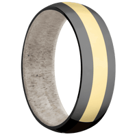 Zirconium + Polish Finish + Antler