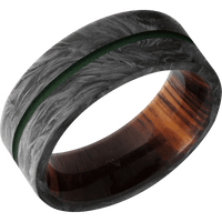 Forged Carbon Fiber + None Finish + Cocobolo