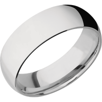 14K White Gold + Polish Finish + Cobalt Chrome
