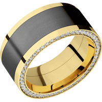 10K Yellow Gold + Polish Finish