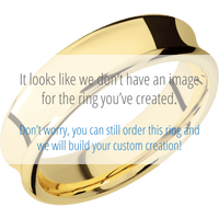 10K Yellow Gold + Polish , Polish Finish