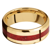 10K Yellow Gold + Polish , Polish Finish