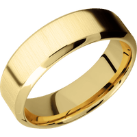 14K Yellow Gold + Crosssatin , Polish Finish
