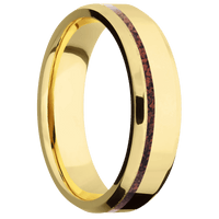 14K Yellow Gold + Polish , Polish Finish