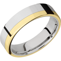 14K White Gold + Polish Finish