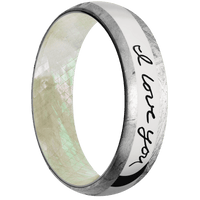 Meteorite + None Finish + Freshwater Mother of Pearl