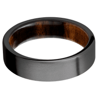 Zirconium + Bead Finish + Desert Iron Wood