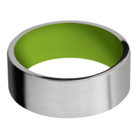 Titanium + Satin Finish + Zombie Green