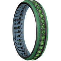 Zirconium + Polish , Satin Finish + Polar Blue