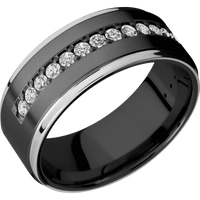 Zirconium + Bead , Polish Finish