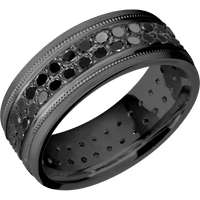 Zirconium + Bead , Satin Finish