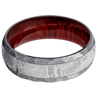 Tantalum + Rock Finish + Blood Wood