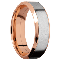 18K Rose Gold + Polish , Polish Finish