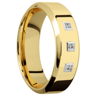 10K Yellow Gold + Polish , Polish Finish