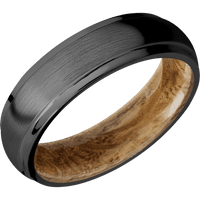 Zirconium + Satin , Polish Finish + Whiskey Barrel