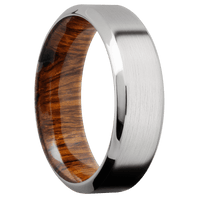 Platinum + Satin , Polish Finish + Desert Iron Wood