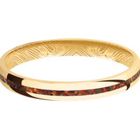 10K Yellow Gold + Polish Finish