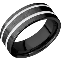 Zirconium + Distressed , Polish Finish
