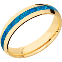 10K Yellow Gold + Polish Finish
