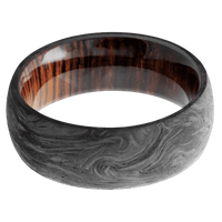 Forged Carbon Fiber + None Finish + Cocobolo
