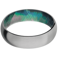 Titanium + Satin Finish + Black Mother of Pearl