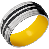 Cobalt Chrome + Polish , Satin Finish + Corvette Yellow (Gloss)
