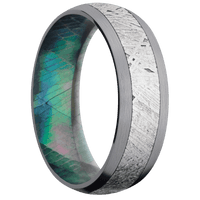 Tantalum + Satin Finish + Black Mother of Pearl