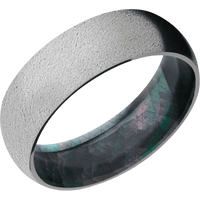 Titanium + Anglestone Finish + Black Mother of Pearl