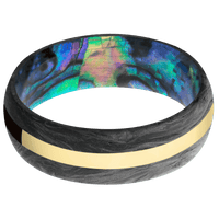 Forged Carbon Fiber + None Finish + Abalone
