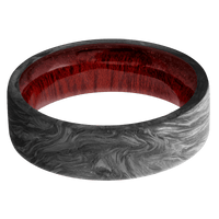 Forged Carbon Fiber + None Finish + Blood Wood