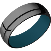 Zirconium + Polish , Polish Finish + Sky Blue