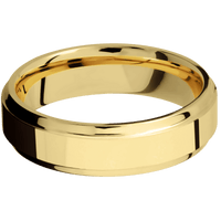 14K Yellow Gold + Polish , Polish Finish