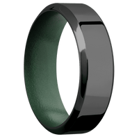 Zirconium + Polish , Polish Finish + Eastern Green