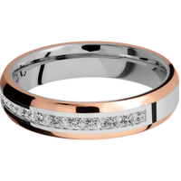 14K White Gold + Polish , Polish Finish
