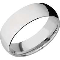10K White Gold + Polish Finish