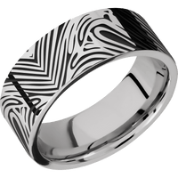 10K White Gold + Polish Finish