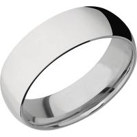 10K White Gold + Polish Finish + Titanium