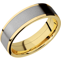 10K Yellow Gold + Polish Finish