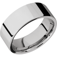 10K White Gold + Polish Finish