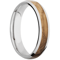 14K White Gold + Polish Finish