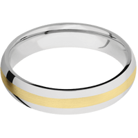 10K White Gold + Polish Finish