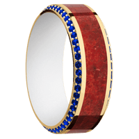 10K Yellow Gold + Polish , Polish Finish + Your Color