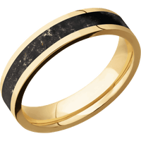 10K Yellow Gold + Polish Finish