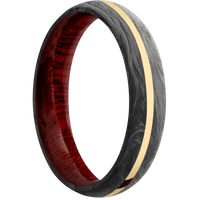 Forged Carbon Fiber + None Finish + Blood Wood